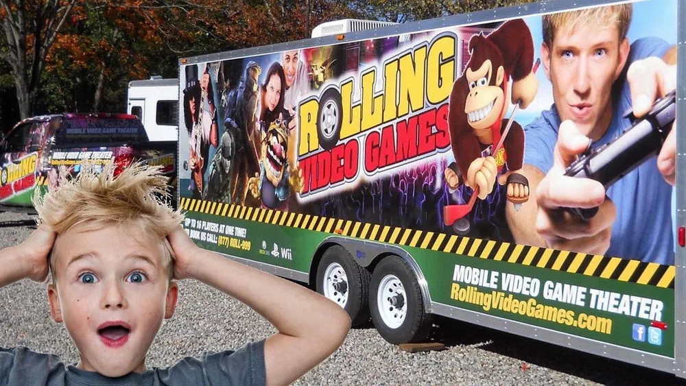 Rolling Video Games of Massachusetts game truck