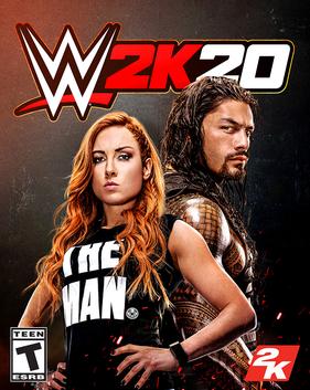WWE 2K20 cover